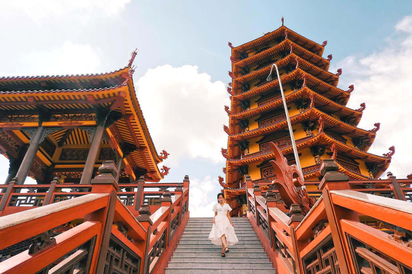 The unique temple architecture in Southern Vietnam